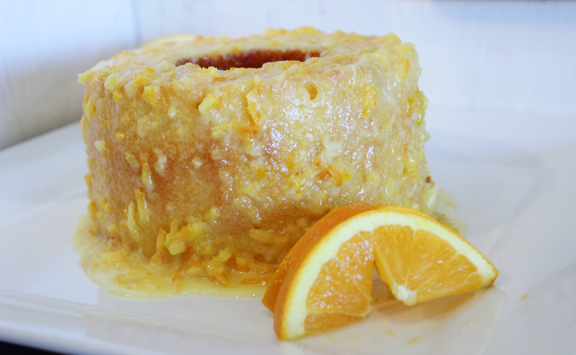 Orange Chiffon Cake 2